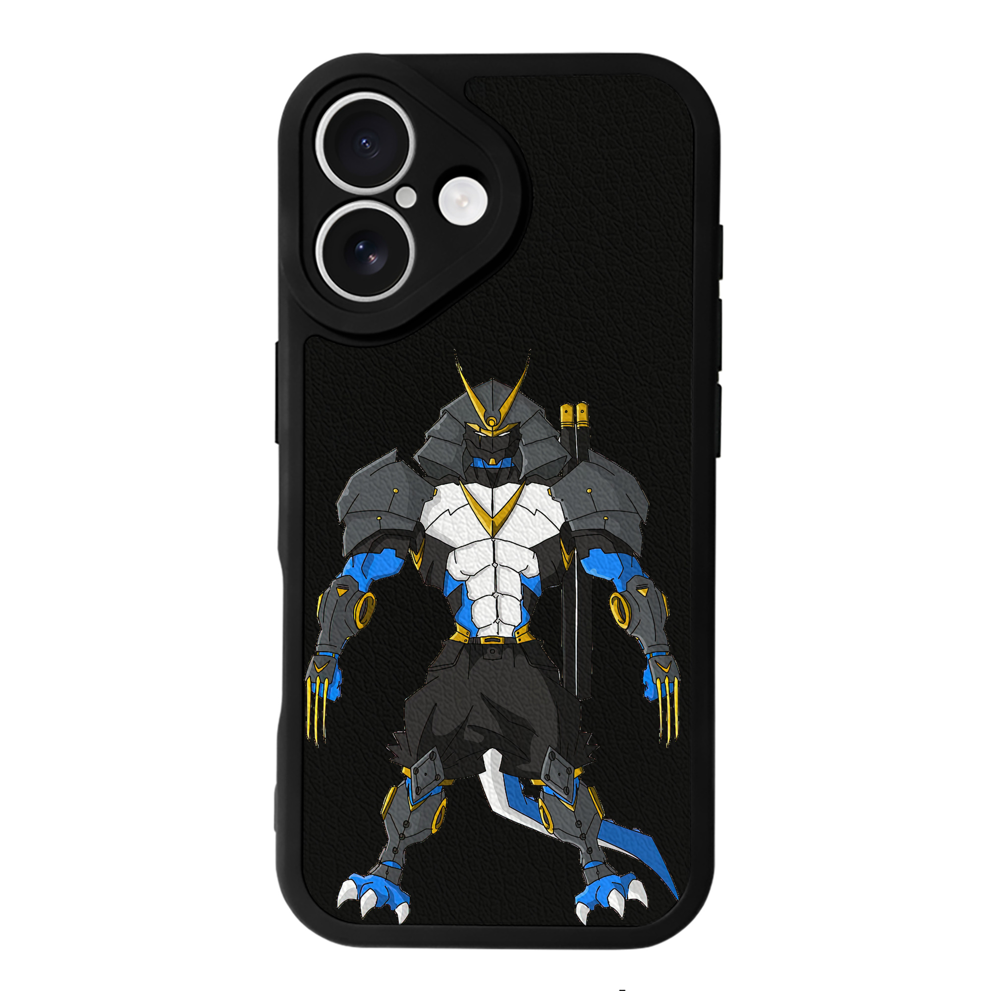 （画像用） Digimon デジタルモンスター/デジモン 【iPhone 16シリーズ対応】シリコンスマホケース（レザー調） 材質：シリコン